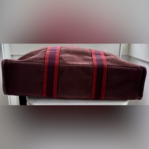 Hermes Fourre Tout MM Canvas Bag - Picture 7 of 8